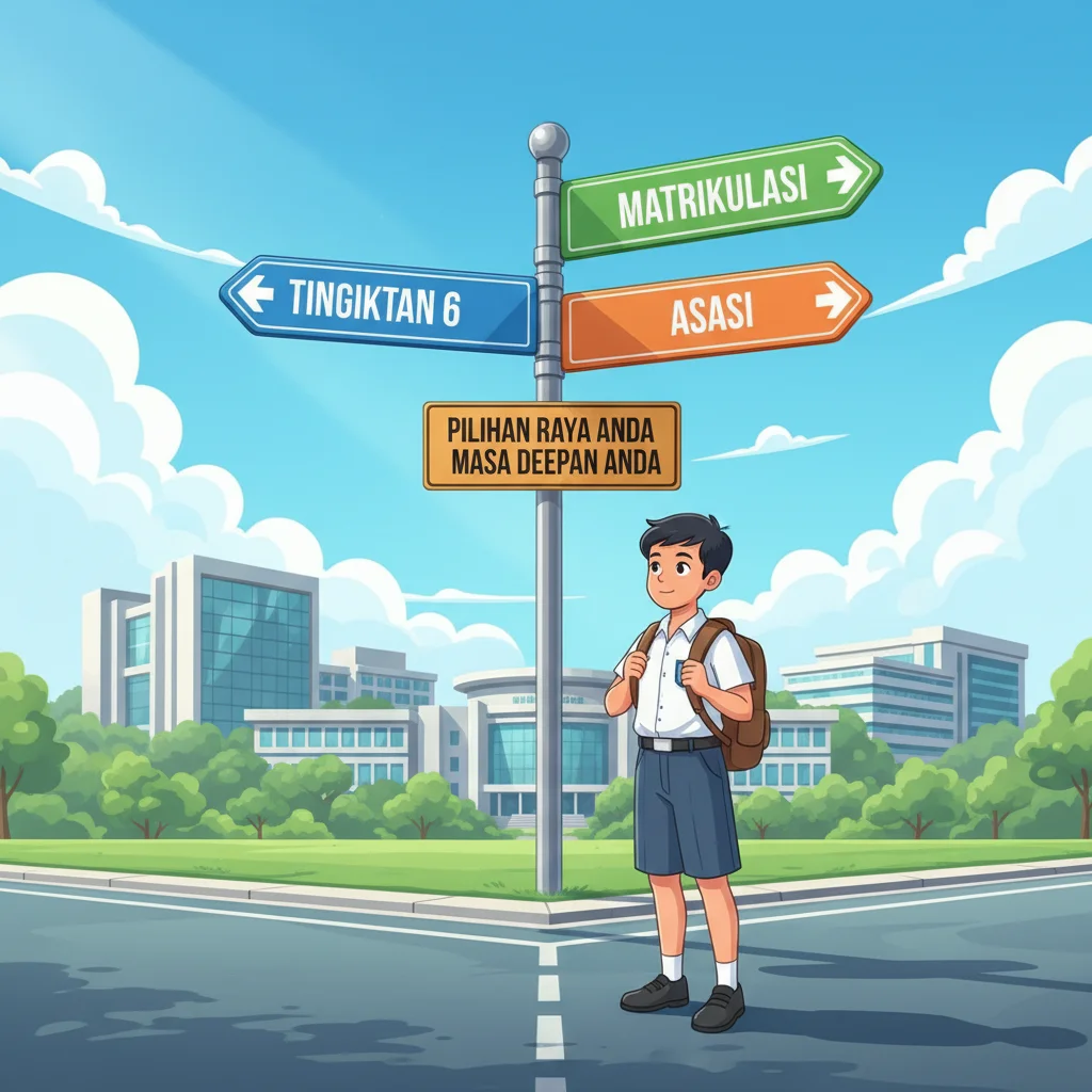Beza Tingkatan 6, Matrikulasi dan Asasi (2025): Mana Satu Pilihan Terbaik Selepas SPM?