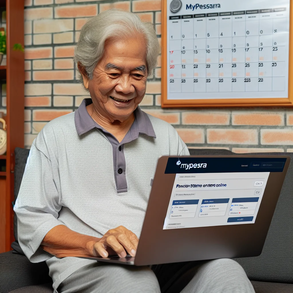 Semakan penyata pencen